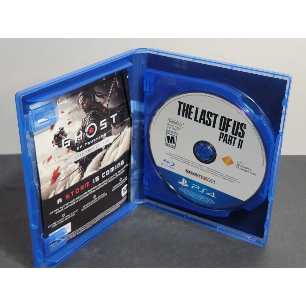 The Last of Us Part 2 II Sony PlayStation 4 PS4 Game 2-Disc Tested 3003182